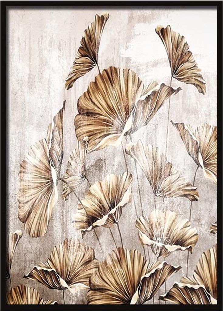 Poster ohne Rahmen 50x70 cm Gingko P2328