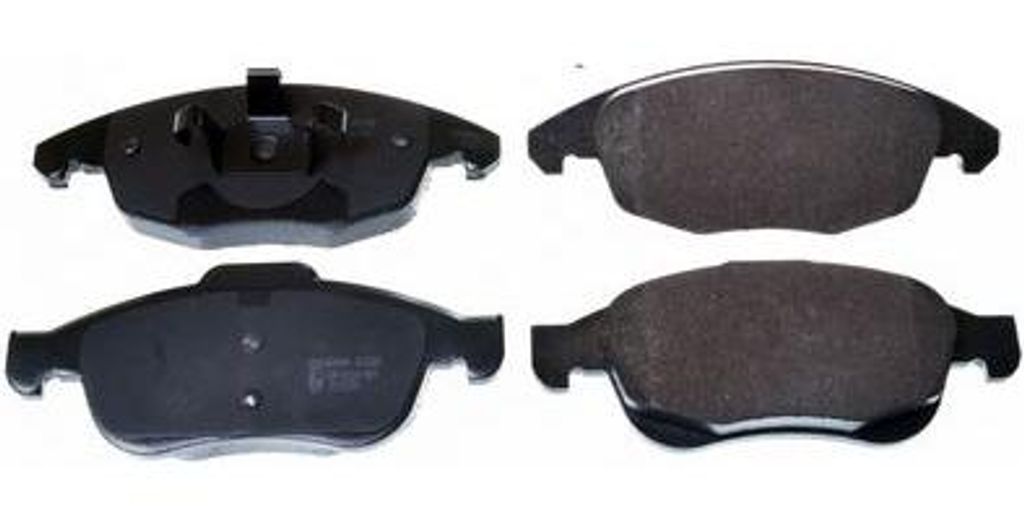 DENCKERMANN B111081 Bremsbelagsatz, Scheibenbremse OE 425361 kompatibel mit Berlingo, C4, DS4, DS5, 5008, Partner