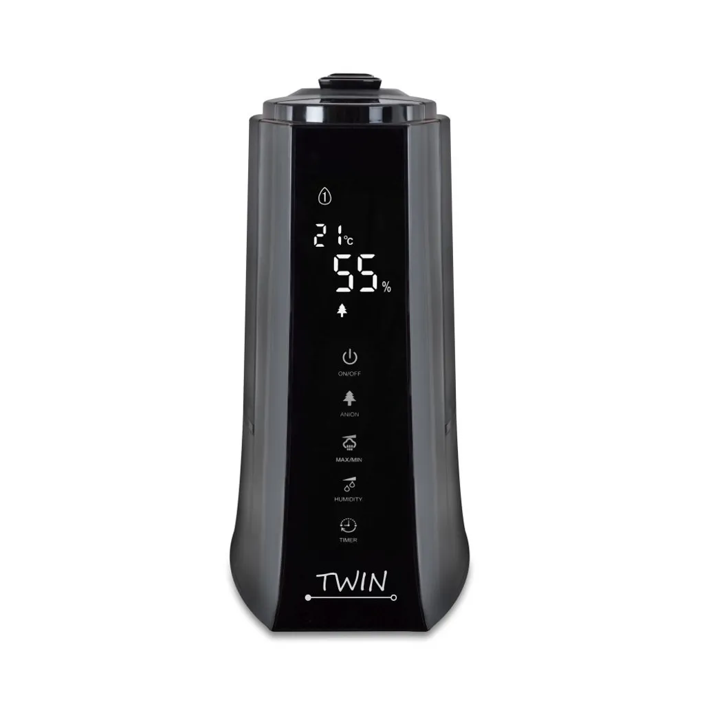 Humidificateur Airbi TWIN Silencieux avec Écran LCD et Mode Automatique