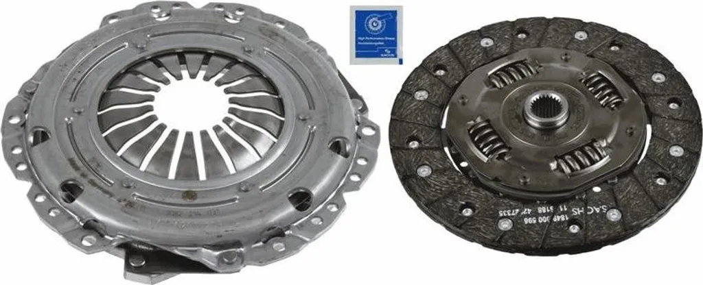 Fin du patinage avec le kit d'embrayage SACHS 93171779 Opel Vectra