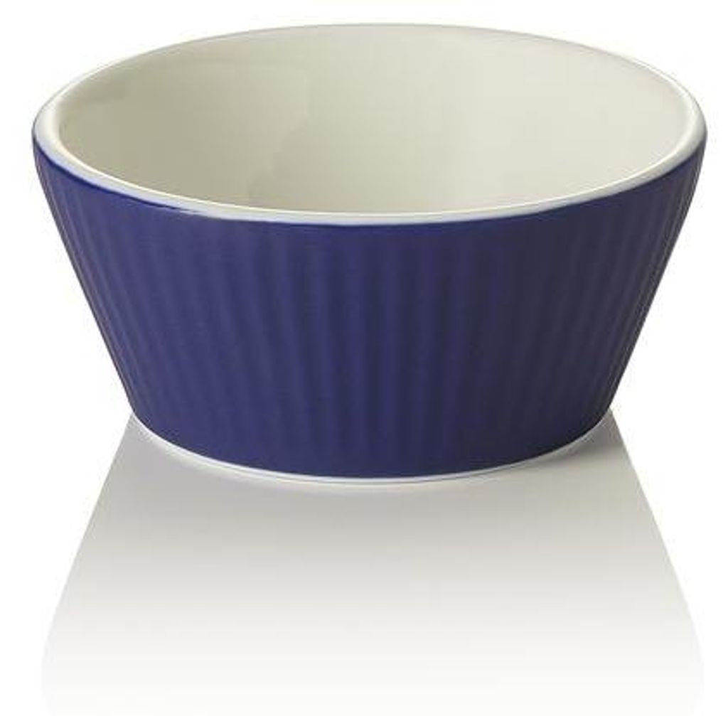 36x Ragout Fin Set, Ø 7 cm, 100 ml, blau, Porzellan