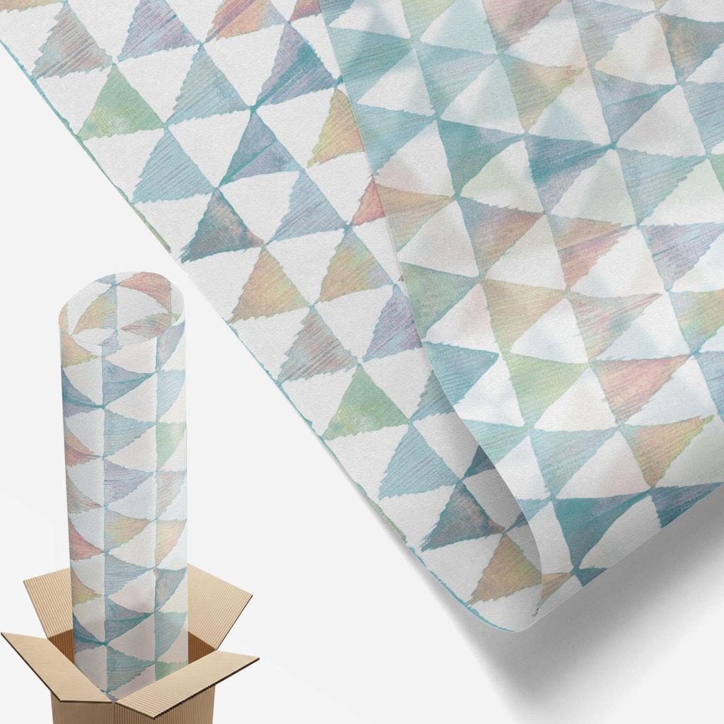 Sichtschutzfolie – 146x50 cm – Buntglas / Stained-Glass Design – blickdicht & dekorativ – selbstklebende Glasdekorfolie – UV-Schutz, einf...