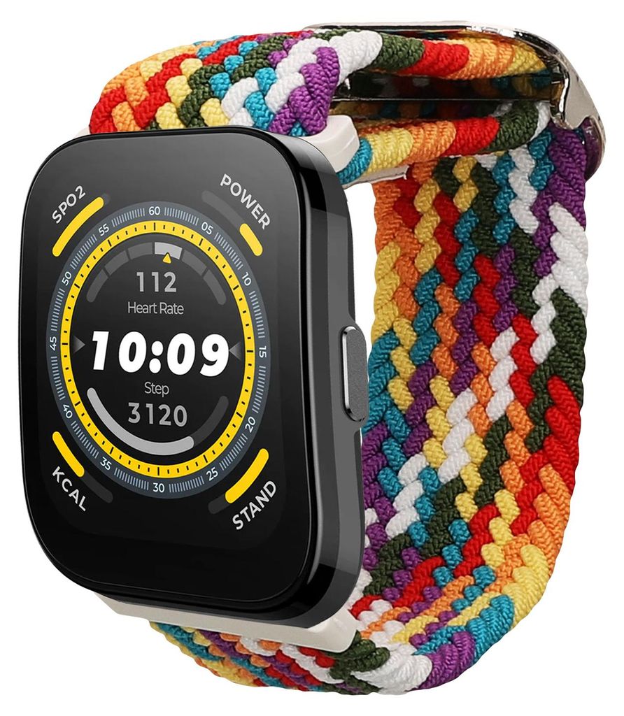 kwmobile Armband kompatibel mit 22mm Amazfit Bip 6 / Bip 5 Produktbild 
