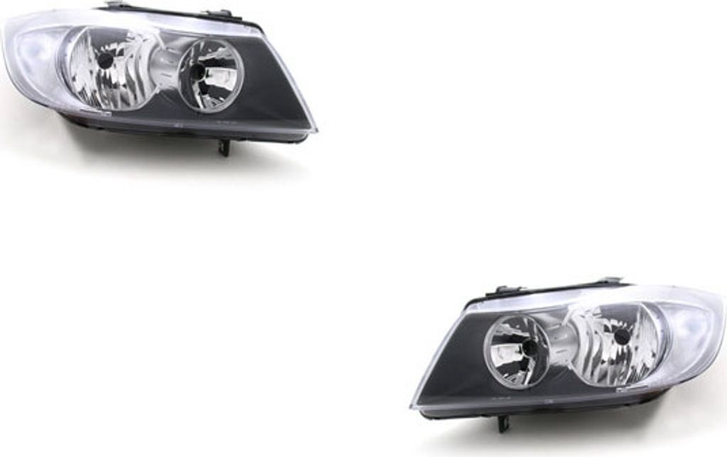 Johns, Scheinwerfer Halogen passend für BMW 3er E90 E91 05 - 08 H7 H7 Satz Links Rechts 63116942721 63116942747 6942721 6942747 63116942722 631169...