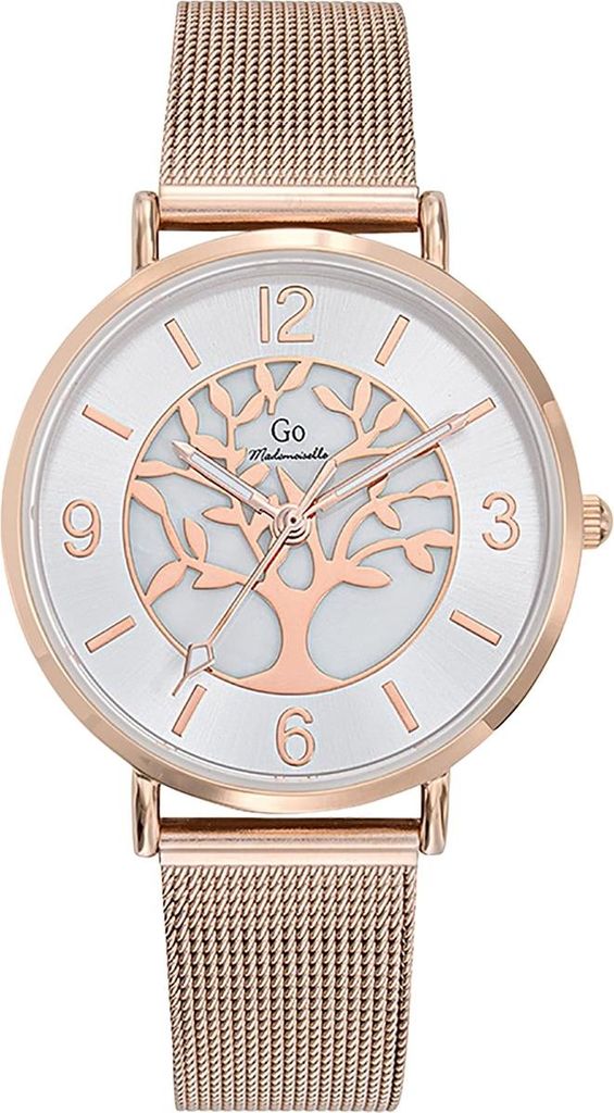 Girl Only Armbanduhr rosegold Mademoiselle Damen Analog-Quarzuhr UGO695445
