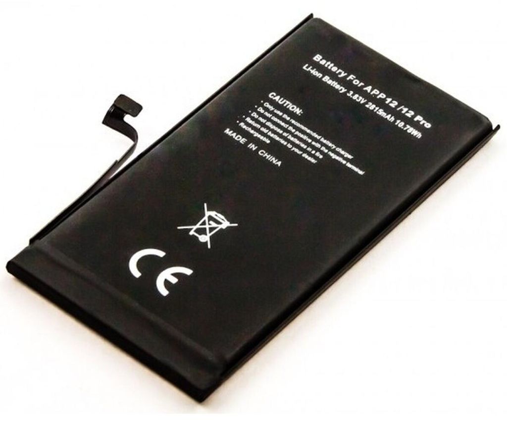 Akku für Apple iPhone 12 Li-Pol 3,83 Volt 2815 mAh schwarz