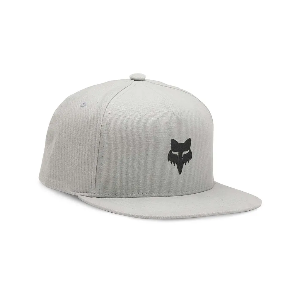 Casquette Fox Head Snapback Gris Clair - Taille Unique Ajustable Homme