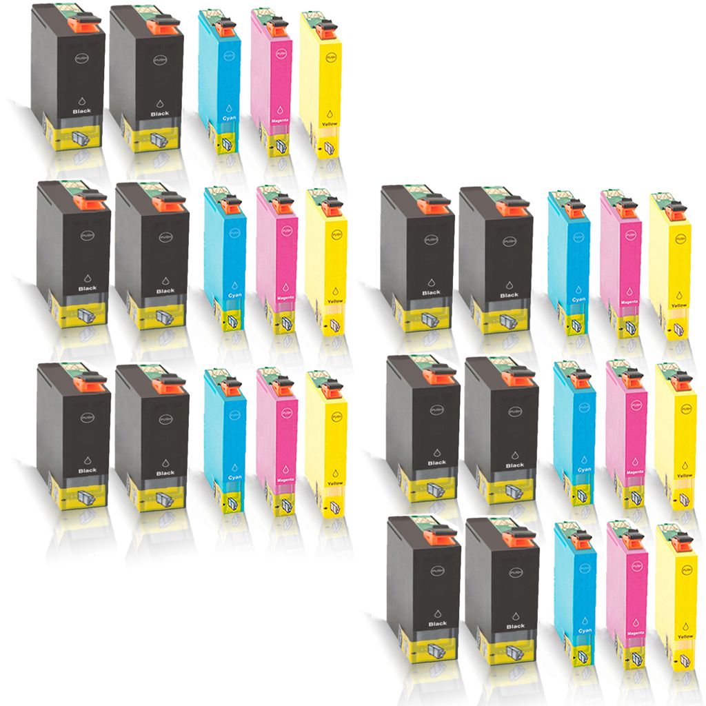 30x kompatible Tintenpatronen für Epson