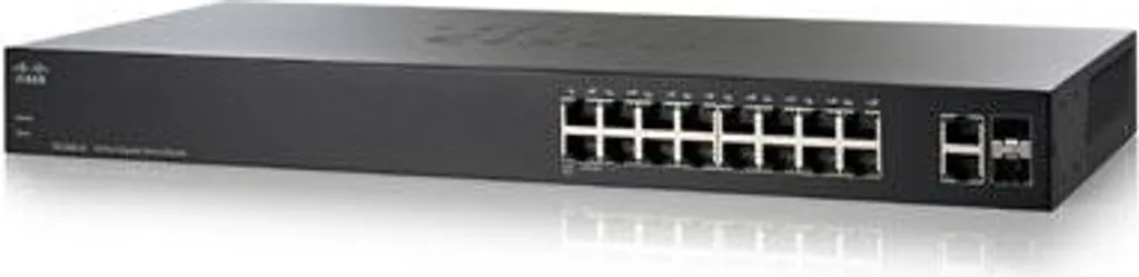 Switch Réseau Géré Cisco SF300-24PP 24 Ports PoE+ Fast Ethernet Rackable