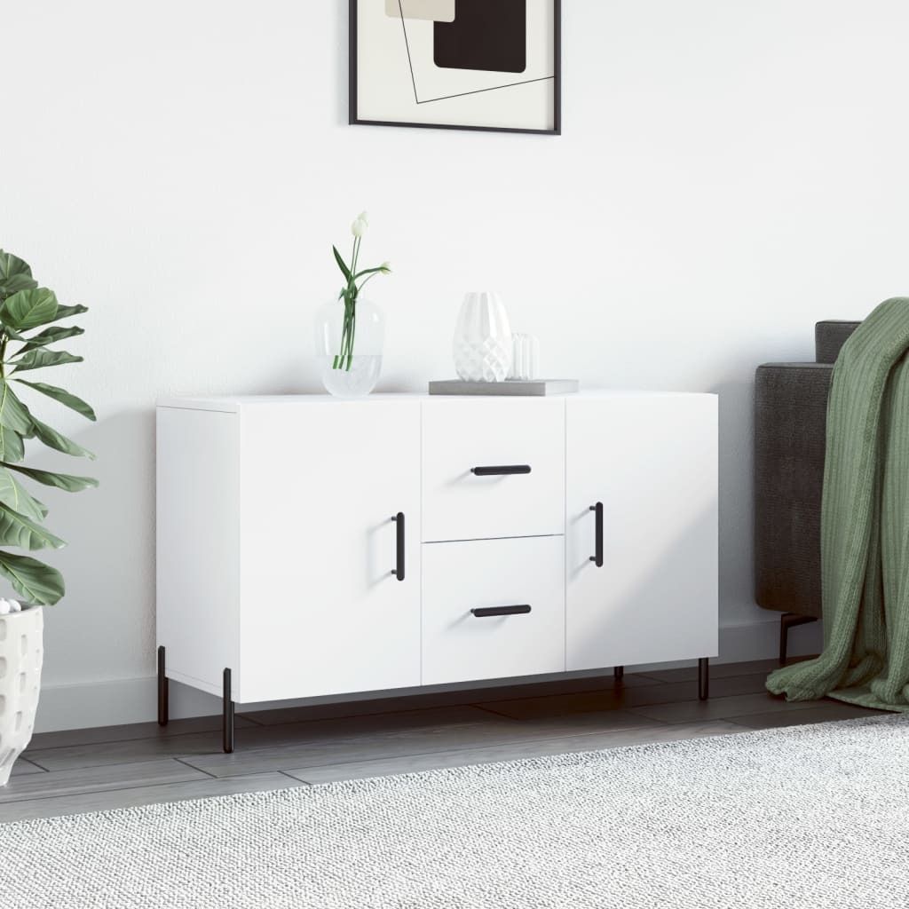 vidaXL Kredens biały 100x36x60 cm Materiał drewnopochodny Zdjęcie produktu 