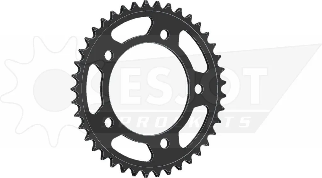 Pignon de chaîne Esjot 32150 520 en acier 38 dents pour moto de route