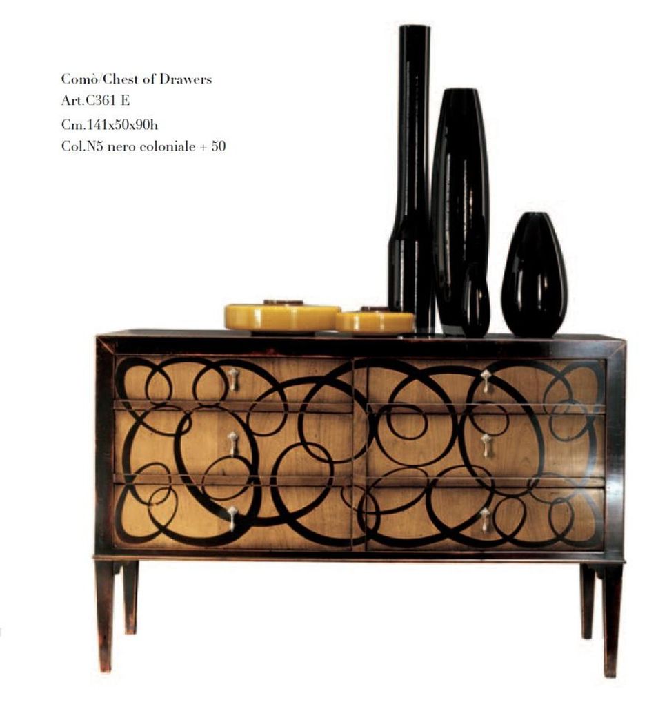 Kommode Schränke Möbel Massive Italienische Einrichtung Sideboard Hochschrank