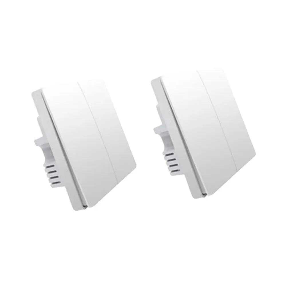 Interrupteur Intelligent Aqara Double : piloter 2 lampes sans fil neutre