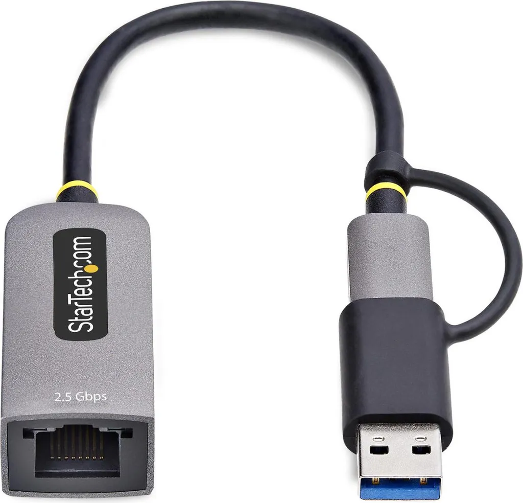 Adattatore StarTech.com USB-C a Ethernet 2,5GbE con convertitore USB-A - 5