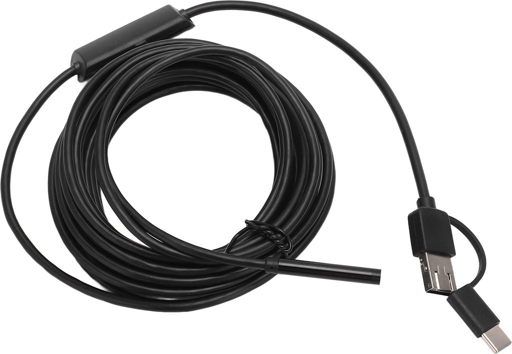 Endoskop 5.5mm 3 in 1 USB Endoskop Kamera IP67 Wasserdicht für Inspektion Wartung 1m / 3.28ft