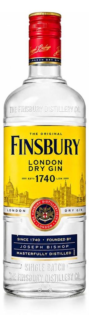 Finsbury London Dry Gin, 37,5% Vol. 0,7 l Produktbild 