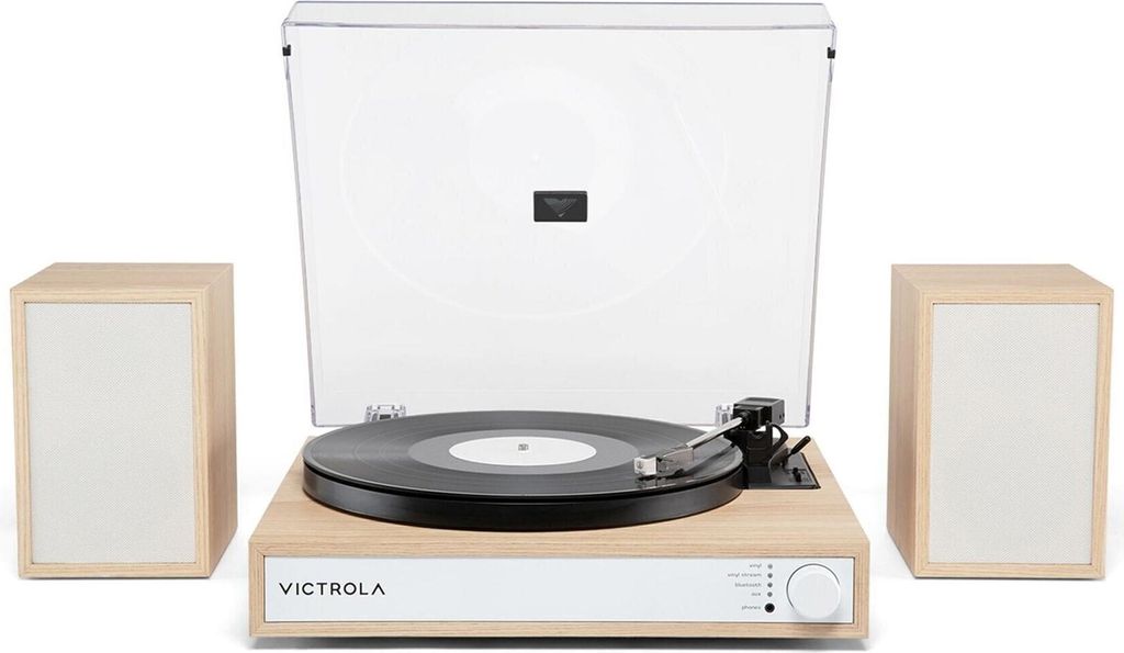 Victrola VTS-1300-NAT-INT Harmony gramofon béžový Obrázek produktu 