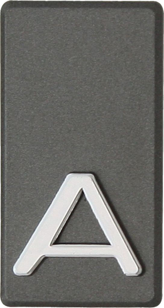 DOMINO Buchstabe Briefkasten Selbstklebend – A | 3D Türbuchstabe Aufkleber | Hausbuchstabe Klebend | Klebebuchstaben Wetterfest | Buchstaben zum...