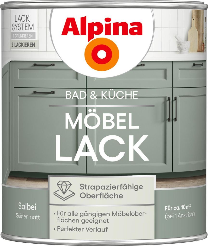 AP B&K Möbel-Lack Salbei SM Produktbild 
