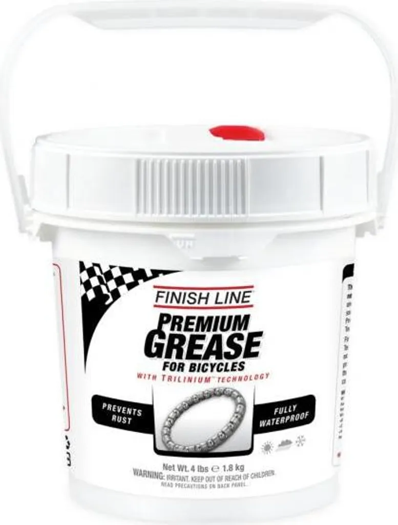 Graisse vélo Finish Line Premium Trilinium 1,8 kg haute viscosité