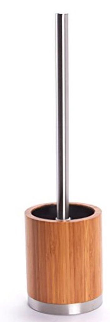 MSV toiletborstel van bamboe H x B x D 37 x 8 x 8 cm Produktbild 
