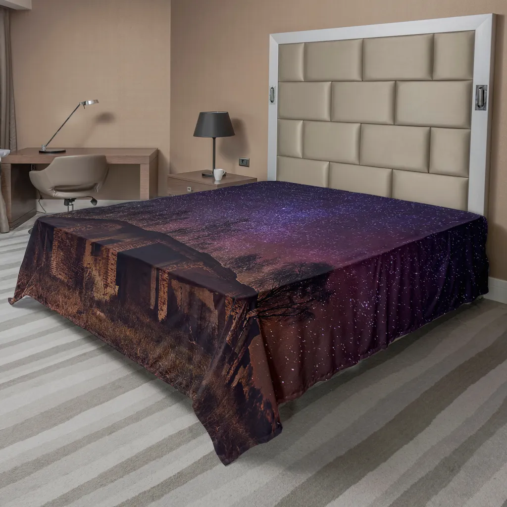 Lenzuolo ABAKUHAUS Cosmo Marrone Viola - Arredo Camera 2026