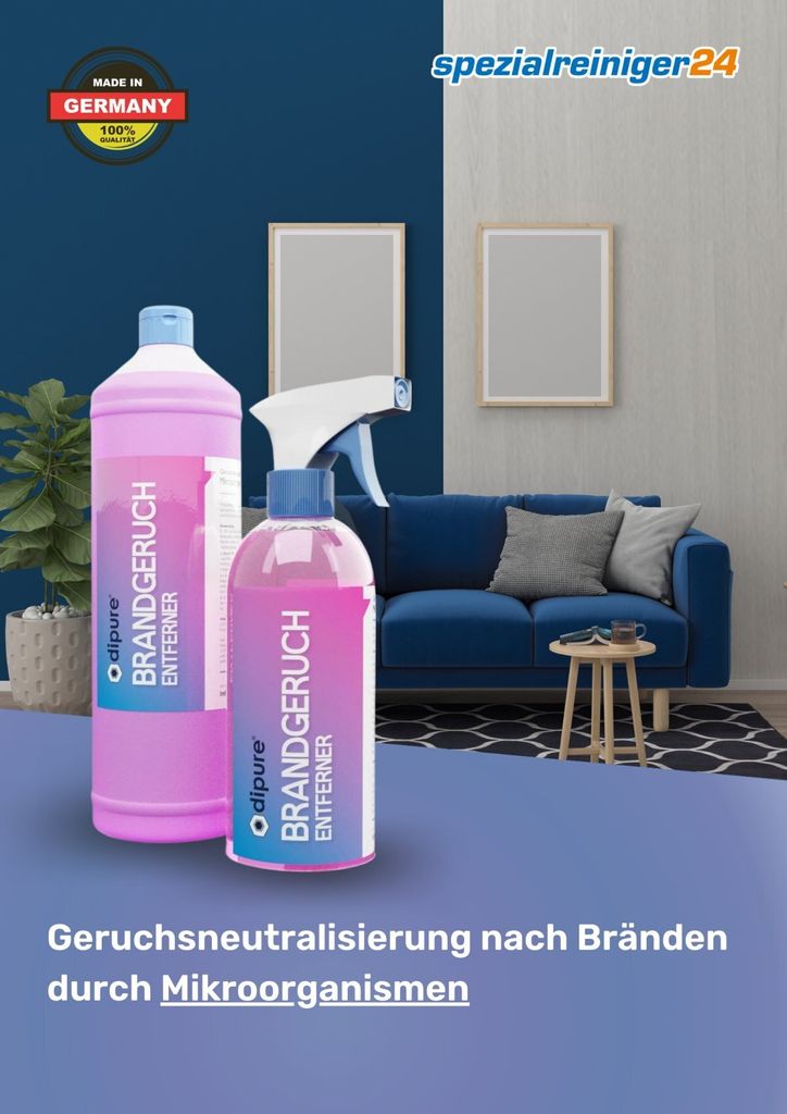 dipure® Odstraňovač spáleného zápachu - prostředek na Obrázek produktu 
