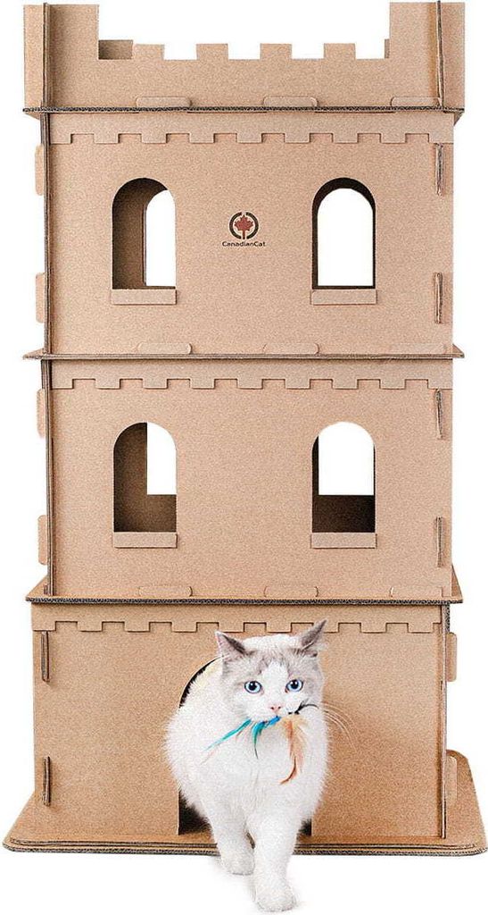 CanadianCat Sir-Scratch-A-Lot Catcastle, Katze, Schloss, Produktbild 