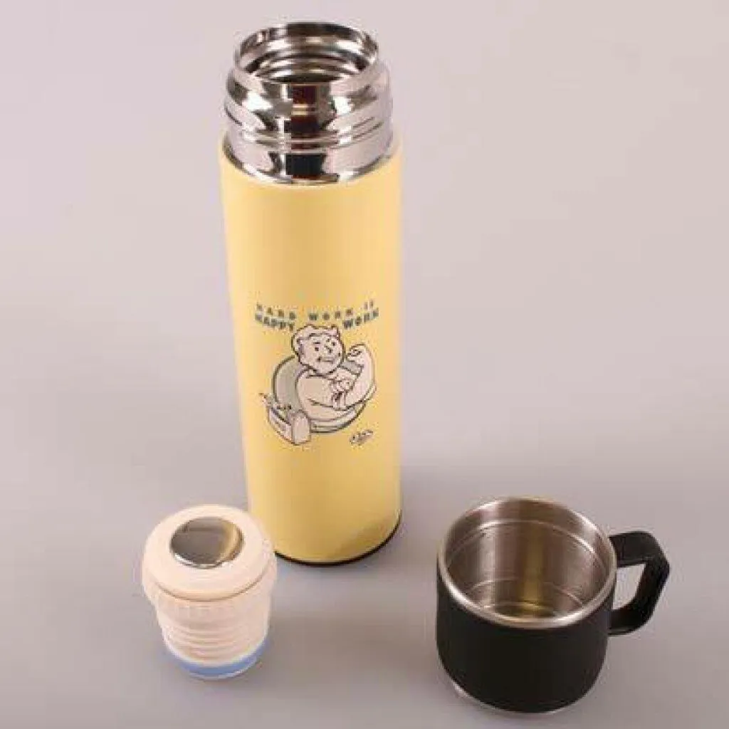 Fallout Vault-Tec DevPlus Bouteille Thermos 354 ml Isotherme en Acier - 4