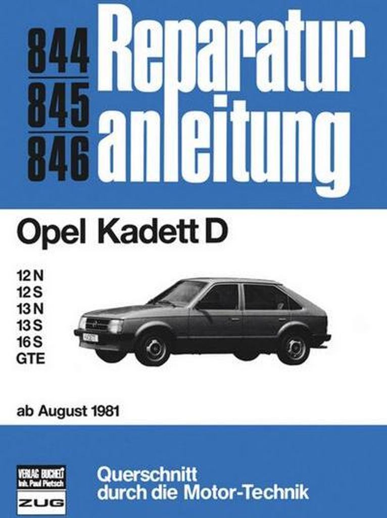 Opel Kadett D ab 8/81