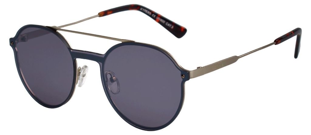 Kypers LOURENZO Runde Sonnenbrille aus Metall für Herren und Damen