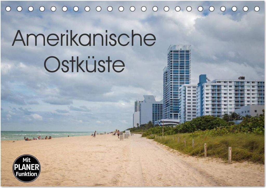 Amerikanische Ostküste (Tischkalender 2026 DIN A5 quer), CALVENDO Monatskalender