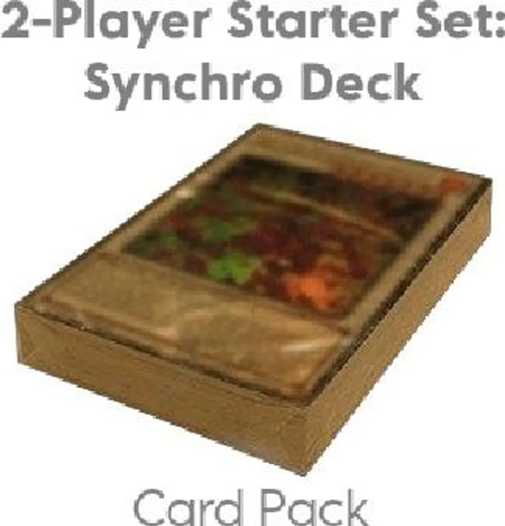 Yu-Gi-Oh! Starter Set Synchro Apprenez Facilement à Jouer à Deux