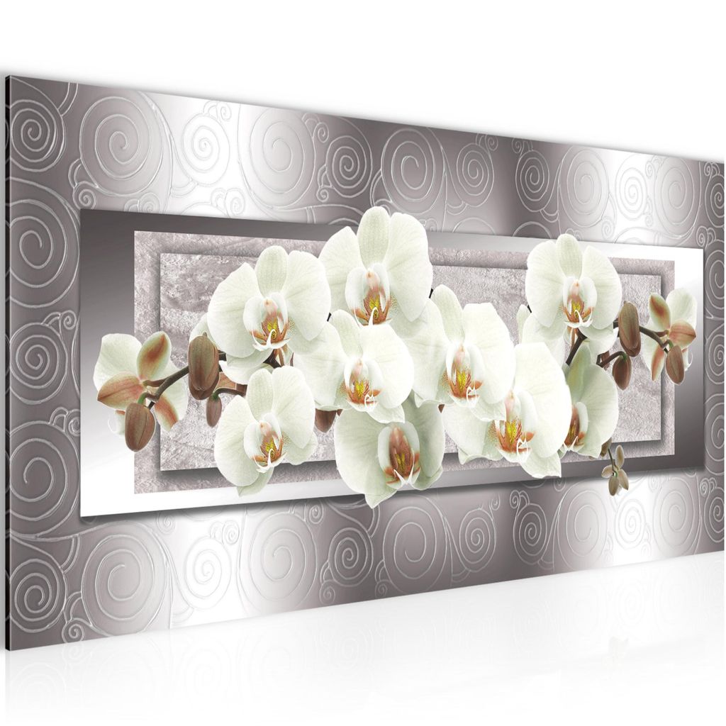 Runa Art Wandbild Blumen Orchidee 1 Teilig 100 x 40 cm Produktbild 