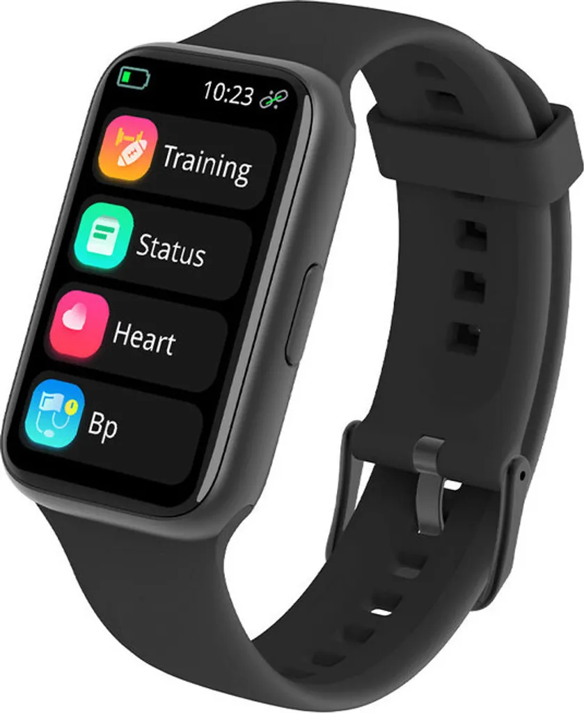 Montre Connectée Sport Mixte avec Écran Tactile et Cardiofréquencemètre