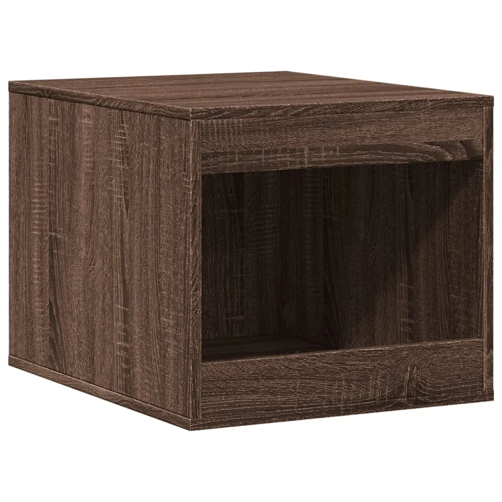 Mobiletto Salvaspazio per Lettiera Gatto vidaXL Rovere 47x59 cm