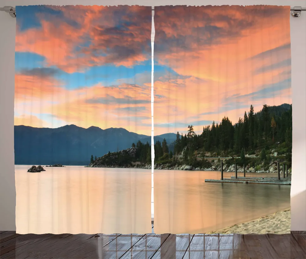 Tenda Fotografica Lago Tahoe ABAKUHAUS - Stampa HD 280x175 cm