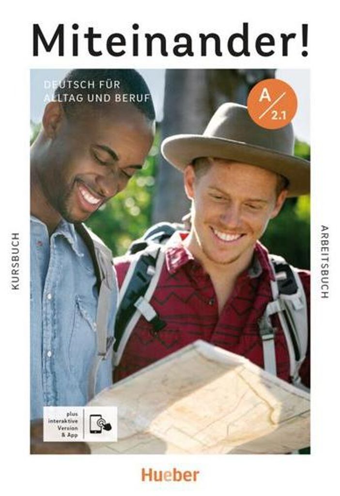 Miteinander! Deutsch für Alltag und Beruf A2.1. Kurs- und Immagine del prodotto 