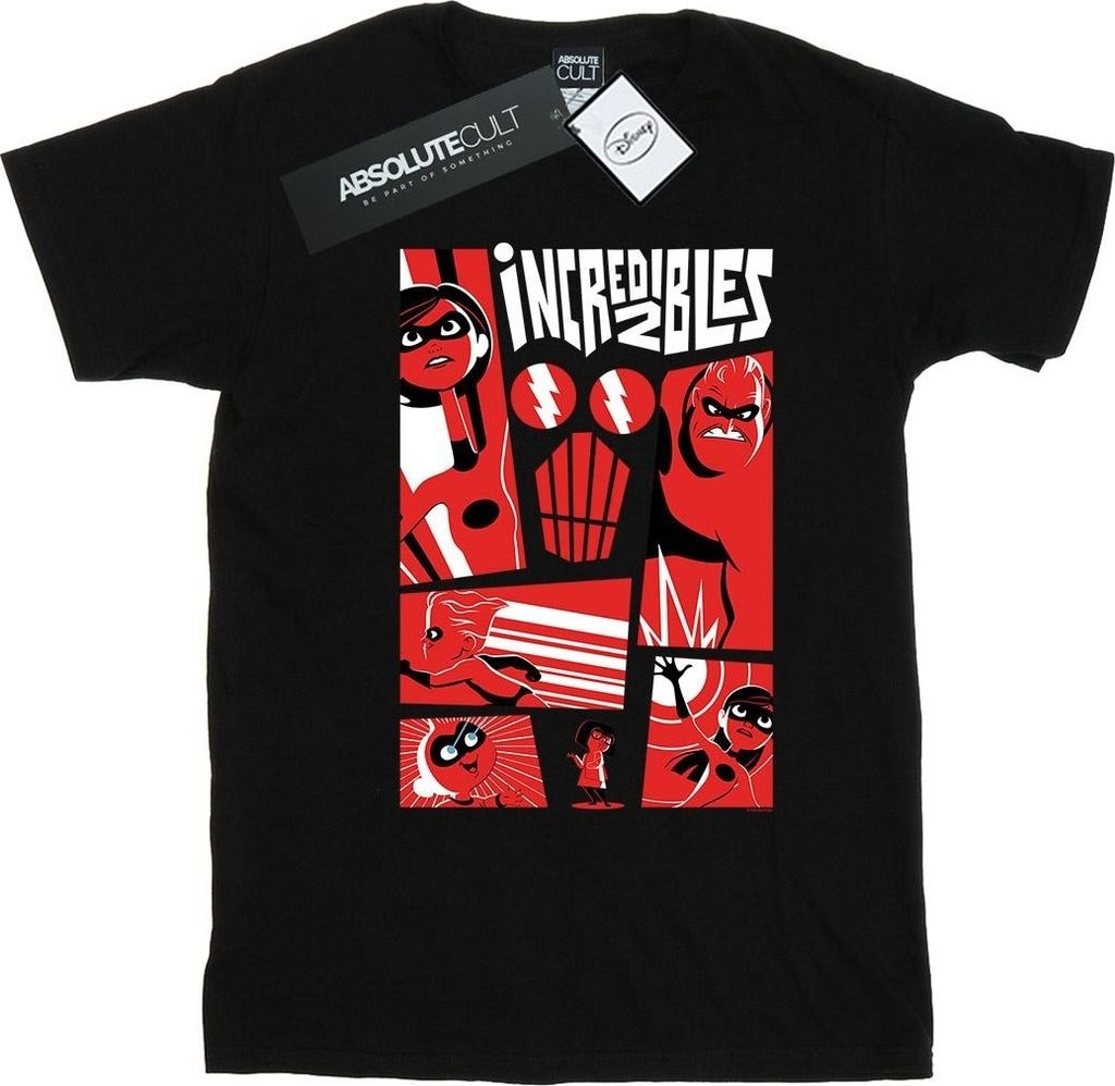 Disney - "The Incredibles" T-Shirt für Damen BI41845 (L) (Schwarz)