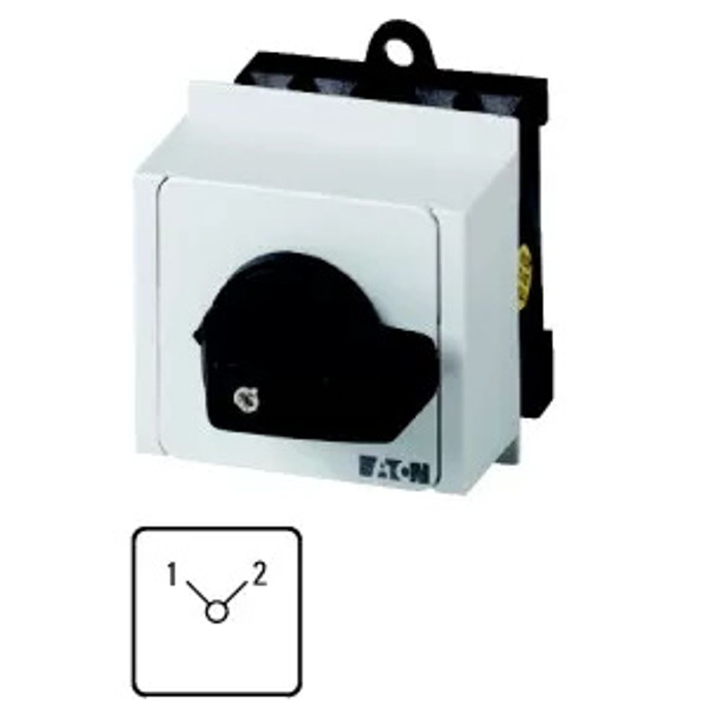 Eaton T0-3-8222/IVS Elektroschalter Kippschalter 3P Schwarz