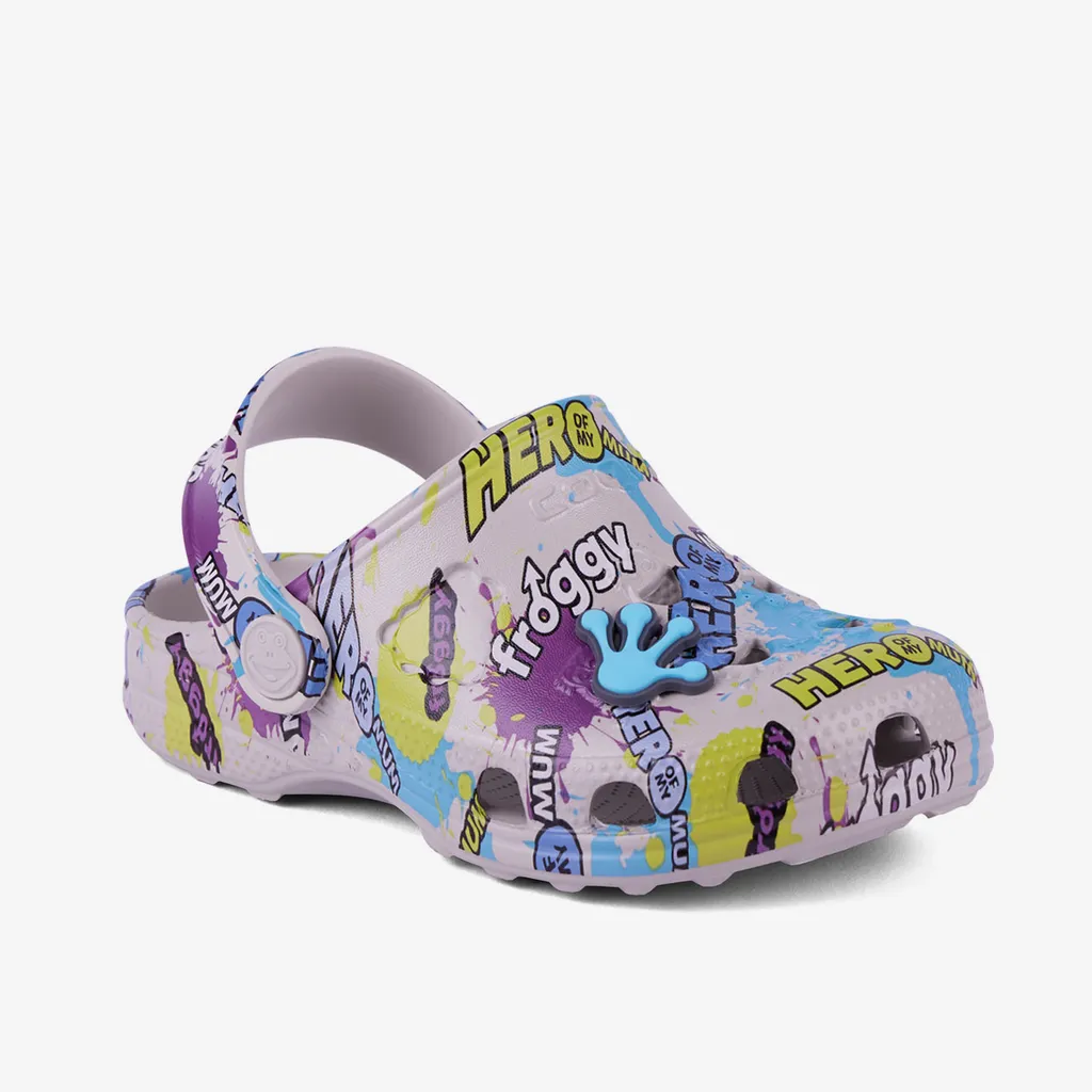 Sandales enfant anti-dérapantes et sans odeur Coqui Little Frog 29/30
