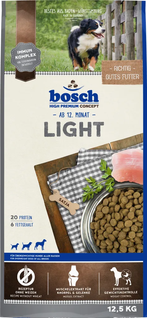 Bosch Spezial Light 12.5kg - Alimento Dietetico per Cani Sensibili