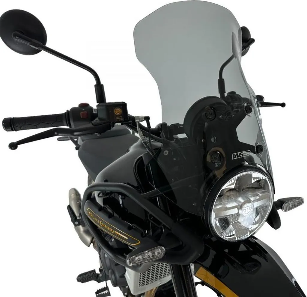 Bulle Haute Protection Caponord pour Moto Royal Enfield 410