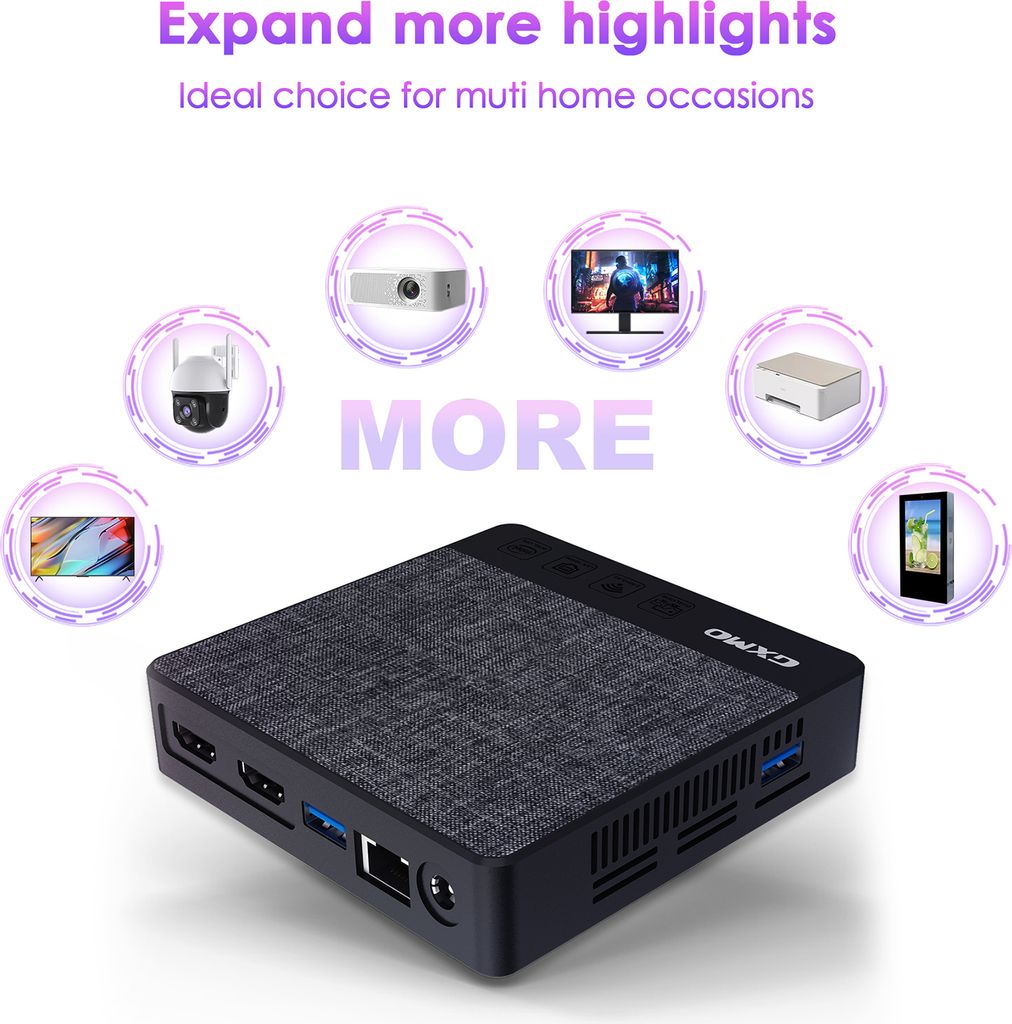 Mini-PC Windows 11 Mini-Desktop-Computer mit Intel Gemini Produktbild 6