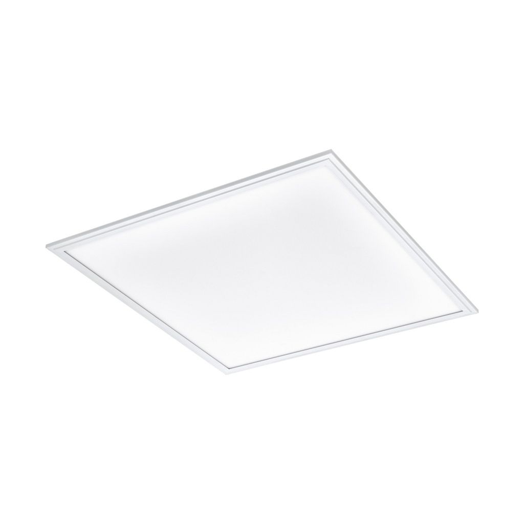 Plafoniera Moderna Salobrena 1 Alluminio Bianco Luce Led Immagine del prodotto 