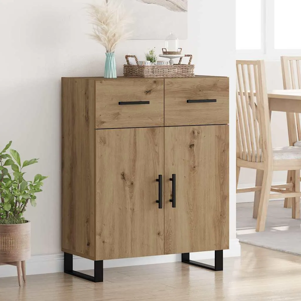 vidaXL Madia Rovere Artisan 90cm - Arreda con Legno Multistrato