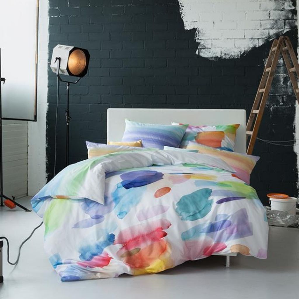 Estella Mako Satin Bettwäsche 3 teilig Bettbezug 240 x 220 Produktbild 