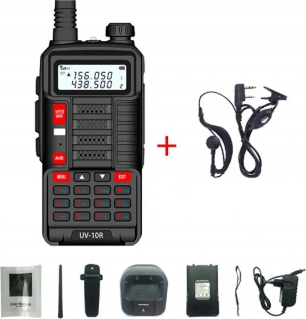 Radio Talkie-Walkie Baofeng UV-10R Puissant pour Randonnée et Sécurité Pro