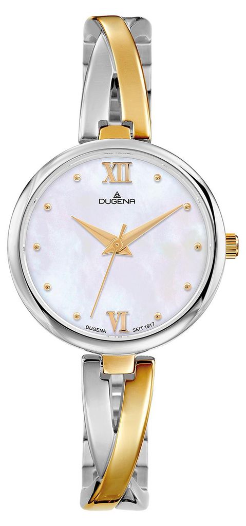 Dugena 4460668 Damen-Armbanduhr, Edelstahl-Gehäuse, Produktbild 
