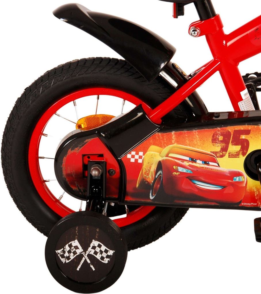 Kinderfahrrad Disney Cars 12 Zoll, rot Produktbild 6